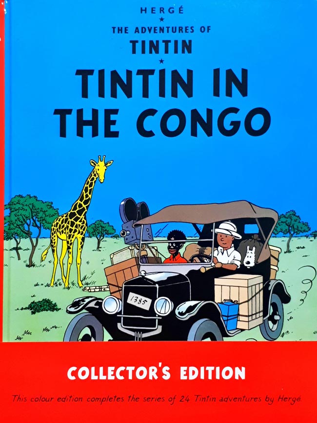 Gambar cover buku Tintin In The Congo (Hc) dari penulis Herge