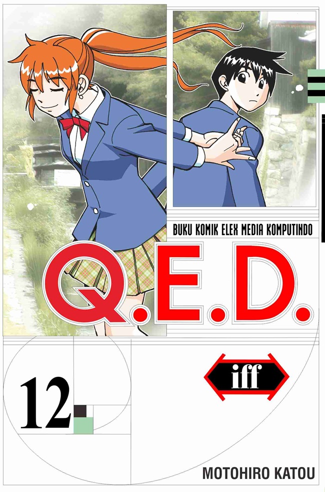 Gambar cover buku Q.E.D Iff 12 dari penulis MOTOHIRO KATOU
