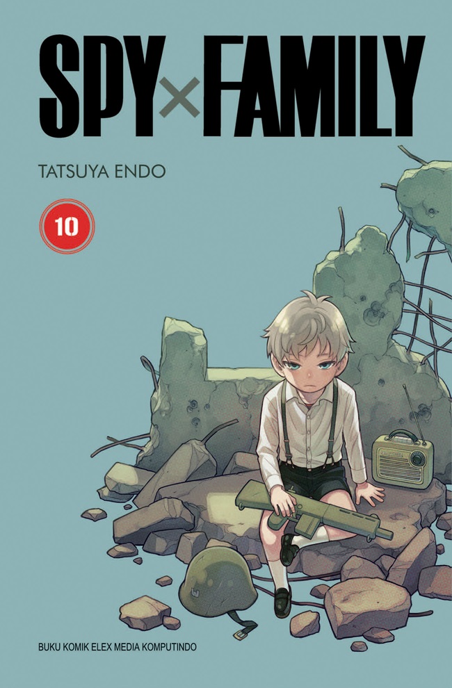 Gambar cover buku Spy X Family 10 dari penulis ENDO TATSUYA