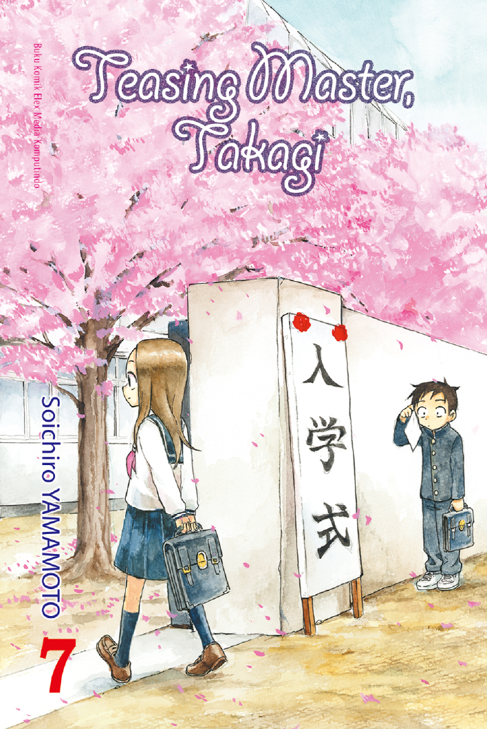 Gambar cover buku Teasing Master, Takagi 7 dari penulis YAMAMOTO SOUICHIROU