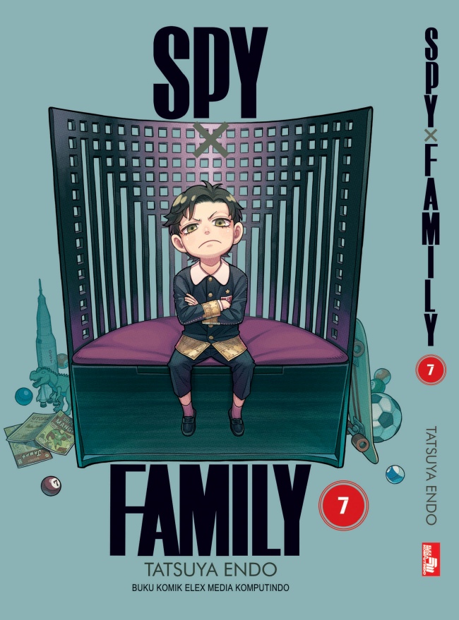 Gambar cover buku Spy X Family Vol. 7 dari penulis ENDOU TATSUYA