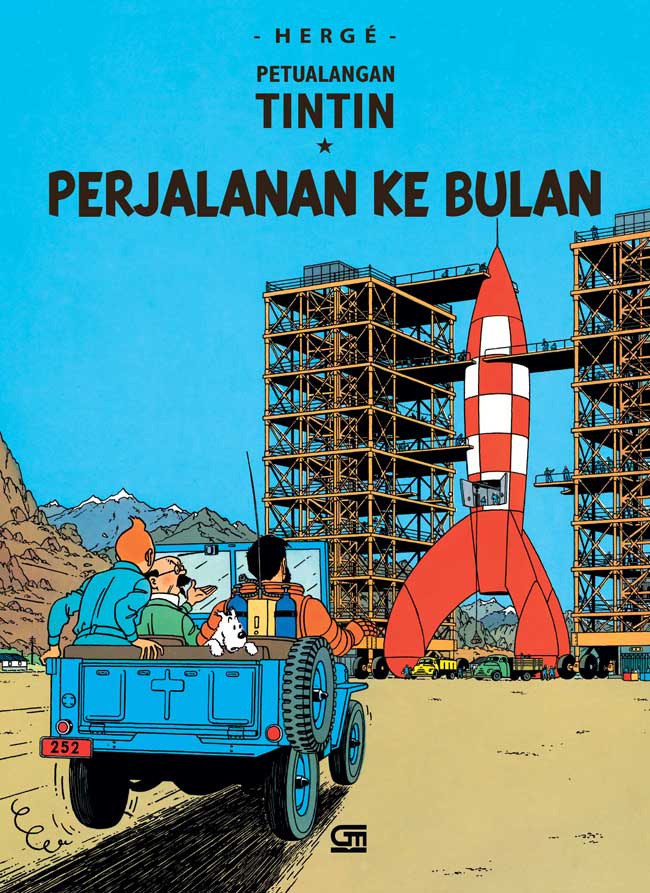 Gambar cover buku Petualangan Tintin: Perjalanan Ke Bulan dari penulis Herge