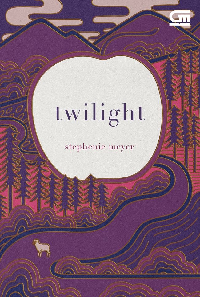 Gambar cover buku Twilight dari penulis Stephenie Meyer