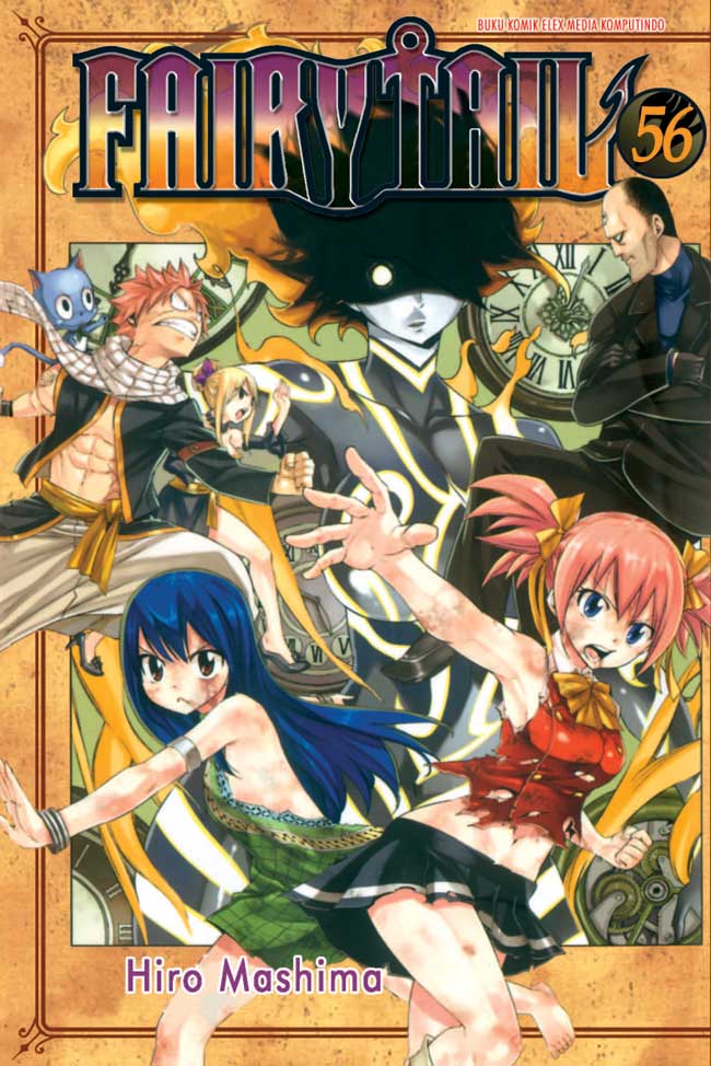 Gambar cover buku Fairy Tail 56 dari penulis Hiro Mashima
