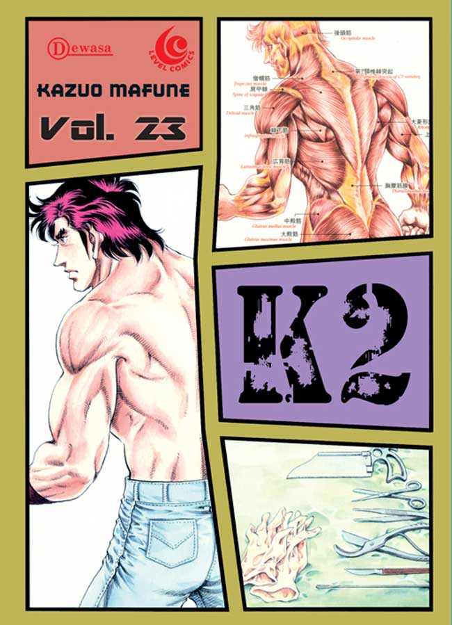 Gambar cover buku Level Comic K2 Volume 23 dari penulis Kazuo Mafune