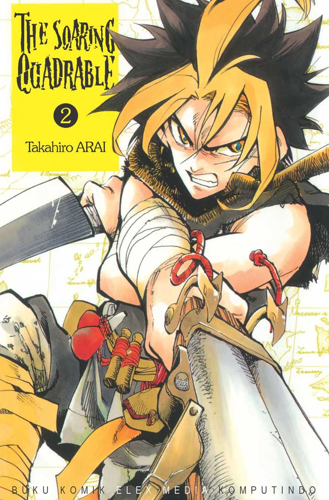 Gambar cover buku The Soaring Quadrable 2 dari penulis Arai Takahiro