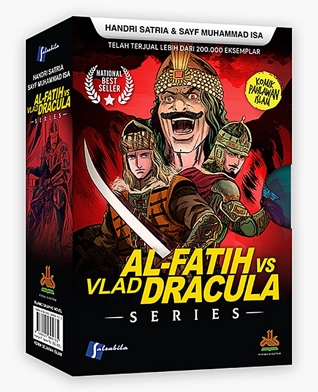 Gambar cover buku Komik Muhammad Al Fatih Vs Vlad Dracula Series dari penulis Handri Satria & Safy Muhammad Isa