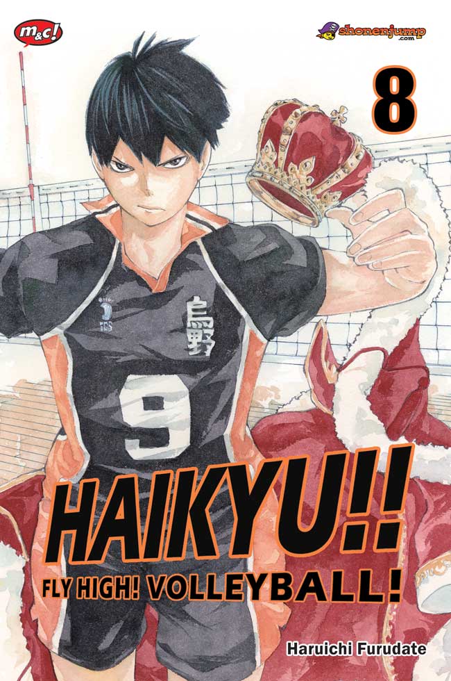 Gambar cover buku Haikyu!! Fly High! Volleyball! 08 dari penulis Haruichi Furudate