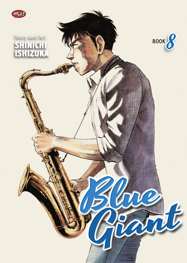 Gambar cover buku Blue Giant 8 dari penulis Shinichi Ishizuka