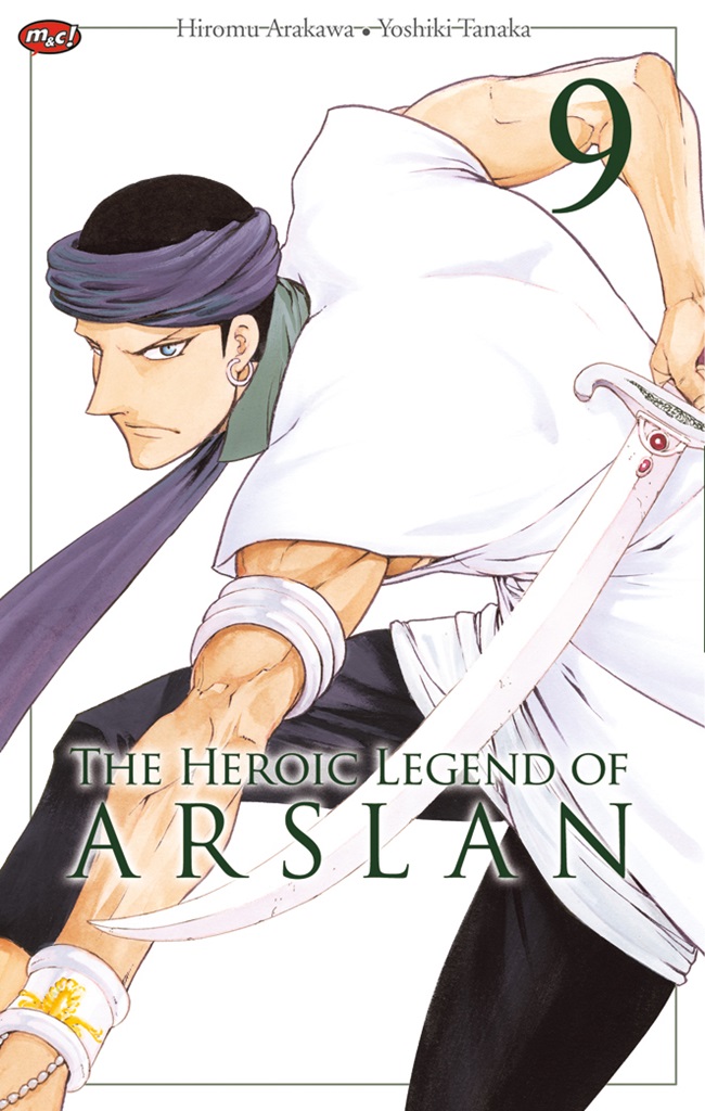 Gambar cover buku The Heroic Legend of Arslan 09 dari penulis Hiromu Arakawa