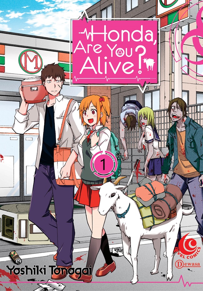 Gambar cover buku Level Comic: Honda, Are You Alive? 01 dari penulis Yoshiki Tonogai