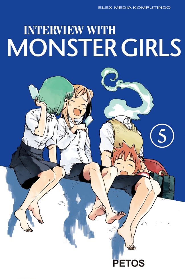 Gambar cover buku Interview with Monster Girls 05 dari penulis Petos