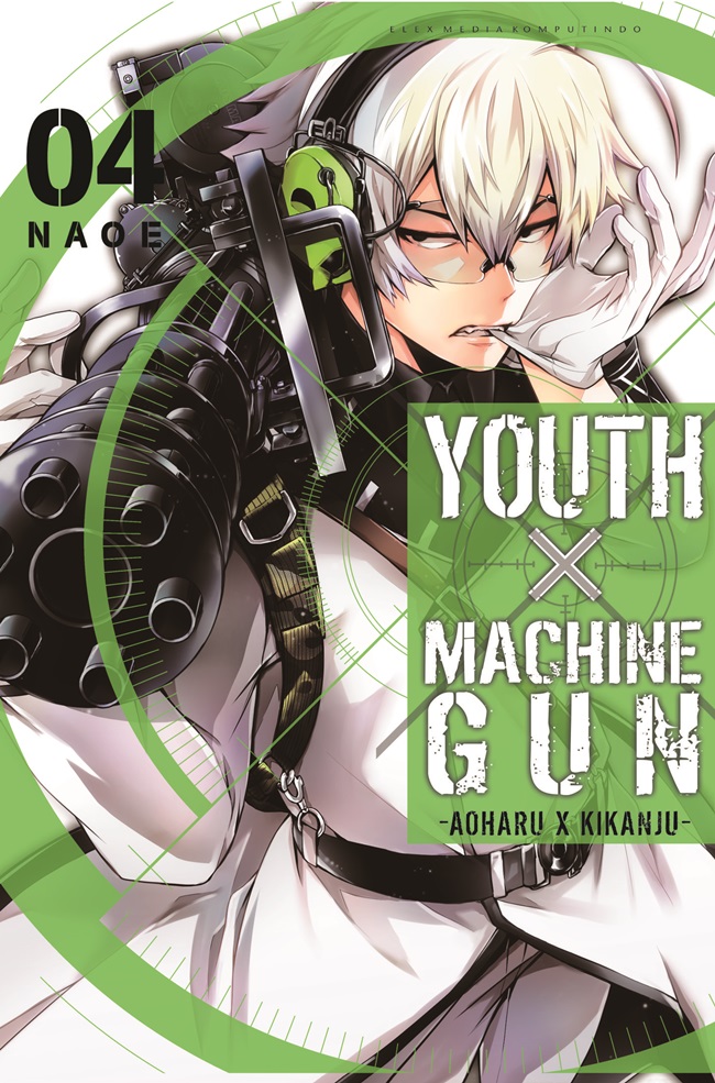 Gambar cover buku Youth X Machinegun 4 dari penulis Naoe