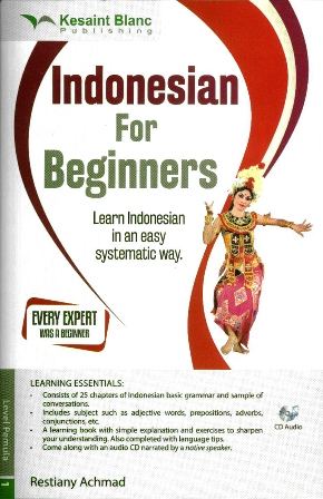 Gambar cover buku Indonesian For Beginners dari penulis Restiany Achmad