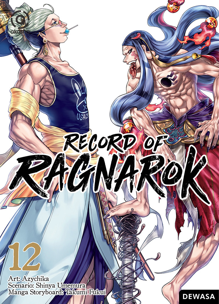 Gambar cover buku Akasha : Record Of Ragnarok 12 dari penulis AJI Chika, Shinya UMEMURA
