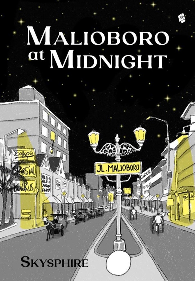Gambar cover buku Malioboro at Midnight dari penulis Skysphire