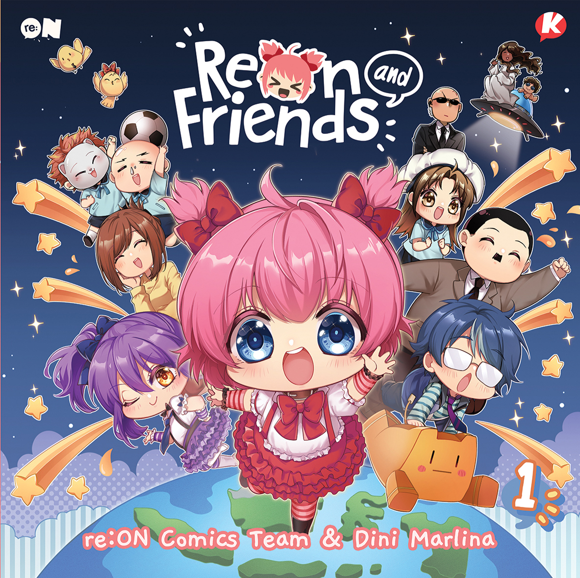 Gambar cover buku Koloni: ReON and Friends Volume 1 dari penulis Reon Comics Team
