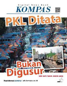 Gambar cover buku PKL Ditata Bukan Digusur dari penulis Pusat Informasi Kompas