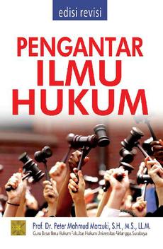 Gambar cover buku Pengantar Ilmu Hukum dari penulis Prof.dr.peter Mahmud Marzuki, Sh., M.si., Llm.