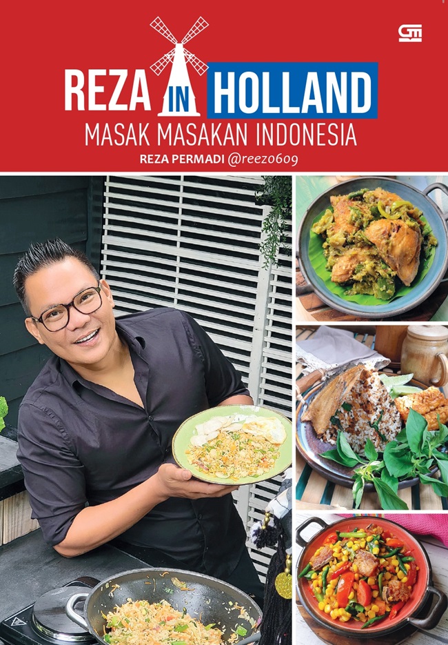 Gambar cover buku Reza In Holland Masak Masakan Indonesia dari penulis Reza Rifanto
