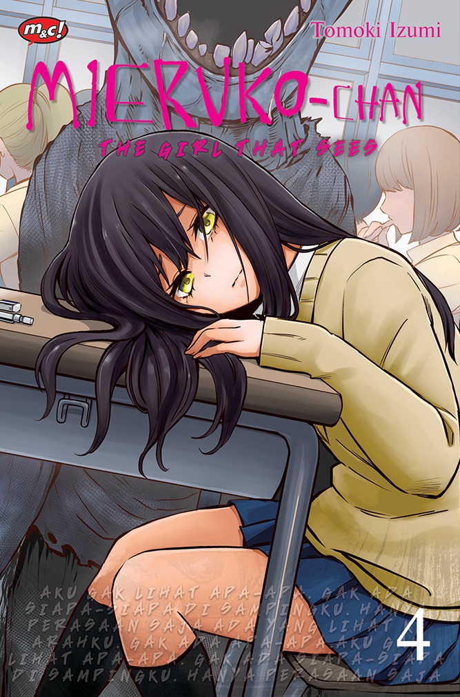 Gambar cover buku Mieruko-Chan : The Girl That Sees 04 dari penulis TOMOKI IZUMI