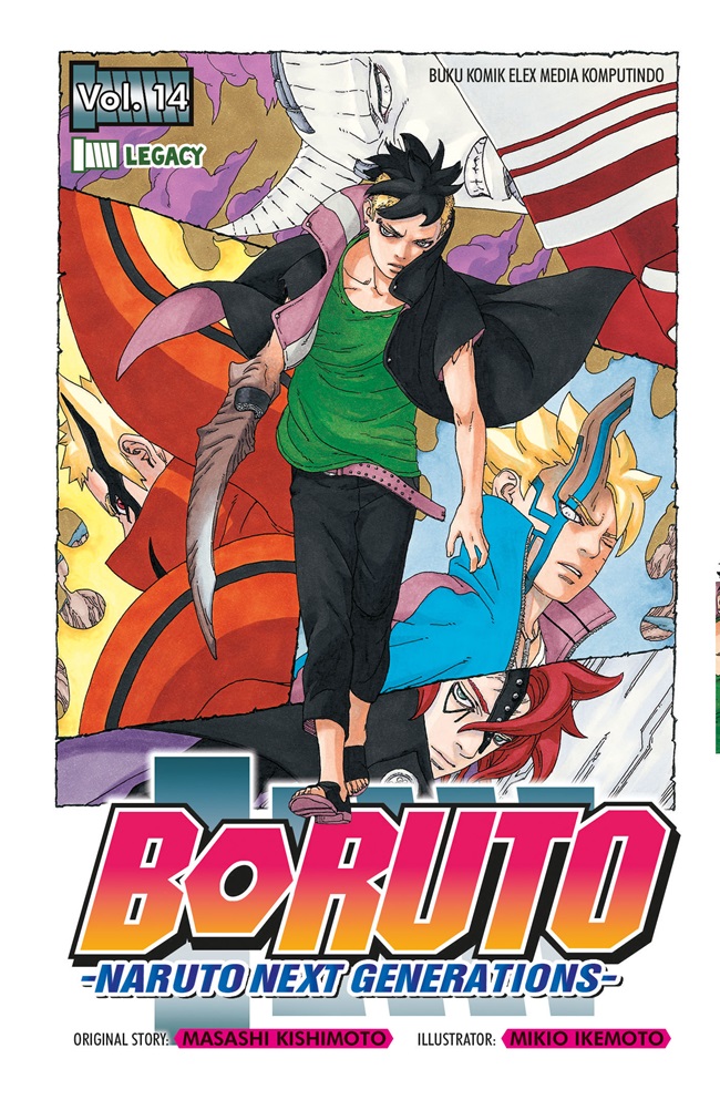 Gambar cover buku Boruto - Naruto Next Generation Vol. 14 dari penulis Seishi Kishimoto