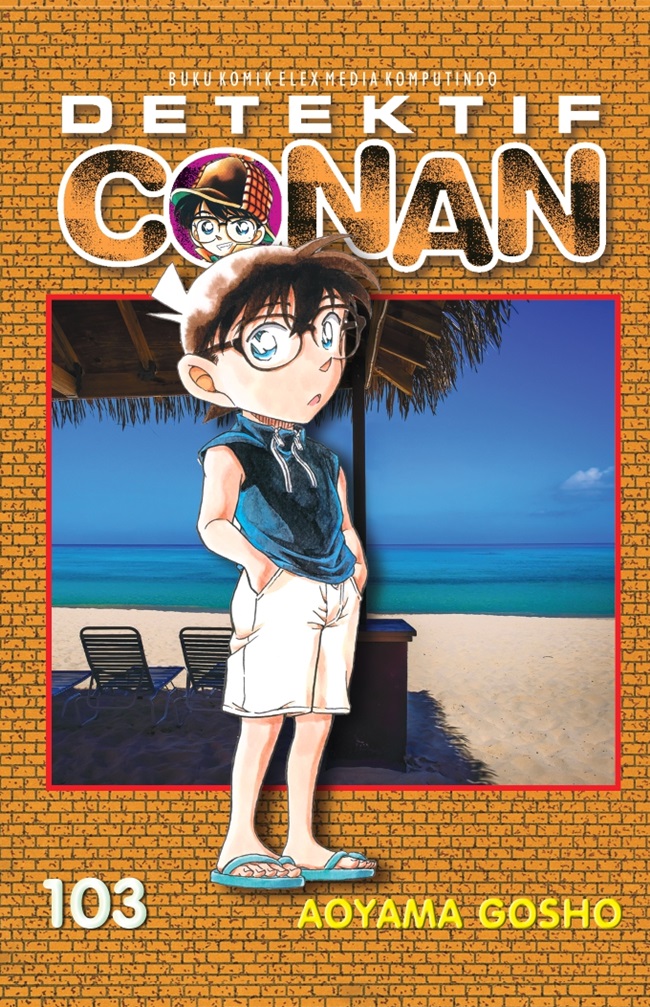 Gambar cover buku Detektif Conan 103 dari penulis AOYAMA GOSHO