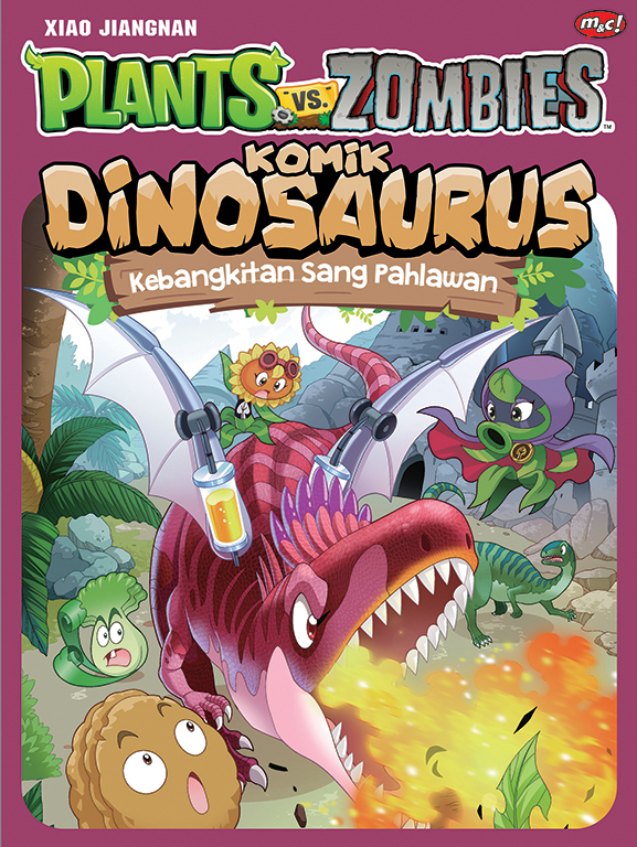 Gambar cover buku Plants VS Zombies - Komik Dinosaurus : Kebangkitan Sang Pahlawan dari penulis Xiao Jiangnan
