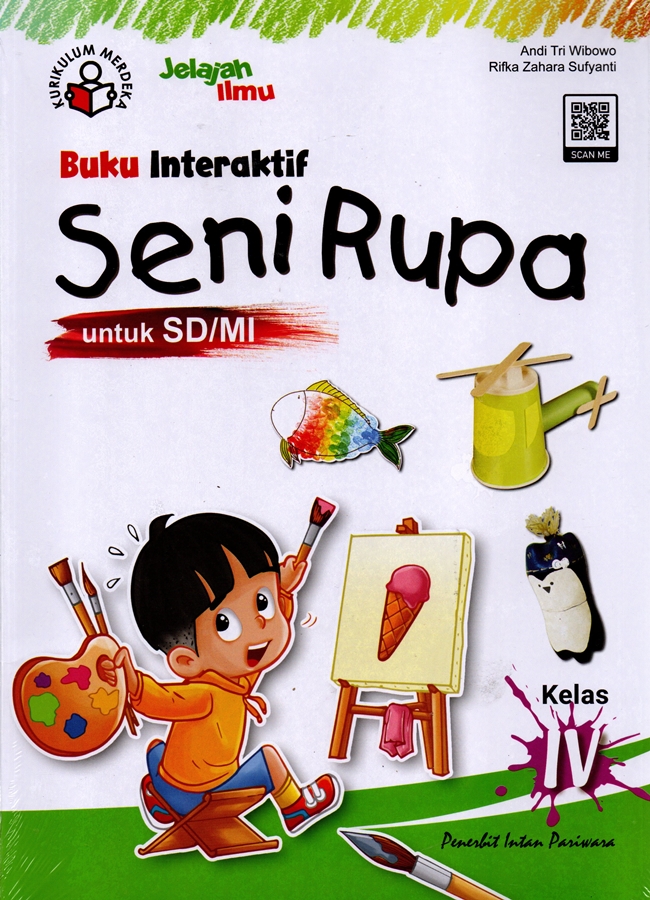 Gambar cover buku Buku Interkatif Seni Rupa SD/MI Kelas 4 Kurikulum Merdeka dari penulis Andi Tri Wibowo Dan Rifka Zahara Sufyanti
