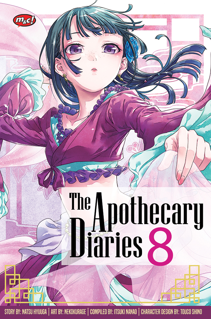 Gambar cover buku The Apothecary Diaries 08 dari penulis NATSU HYUUGA / NEKOKURAGE