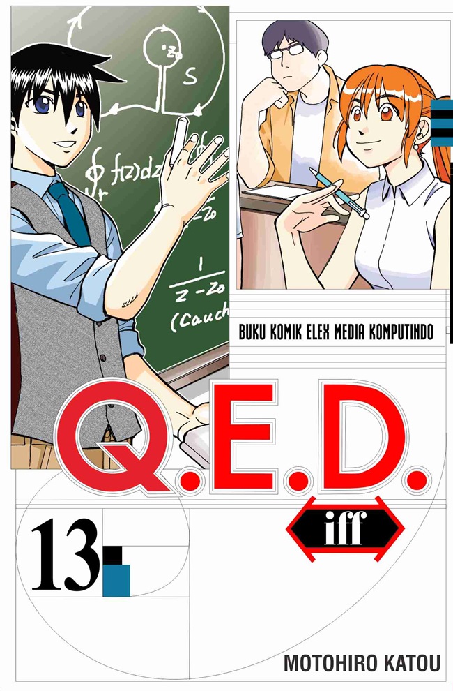 Gambar cover buku Q.E.D Iff 13 dari penulis MOTOHIRO KATOU