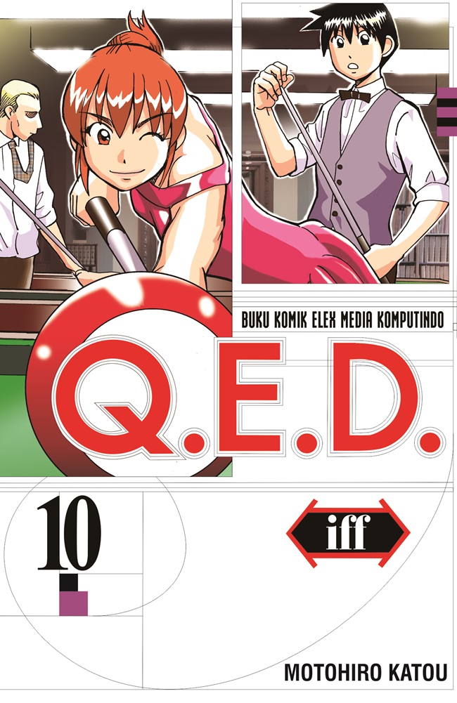 Gambar cover buku Q.E.D IFF 10 dari penulis Motohiro Katou