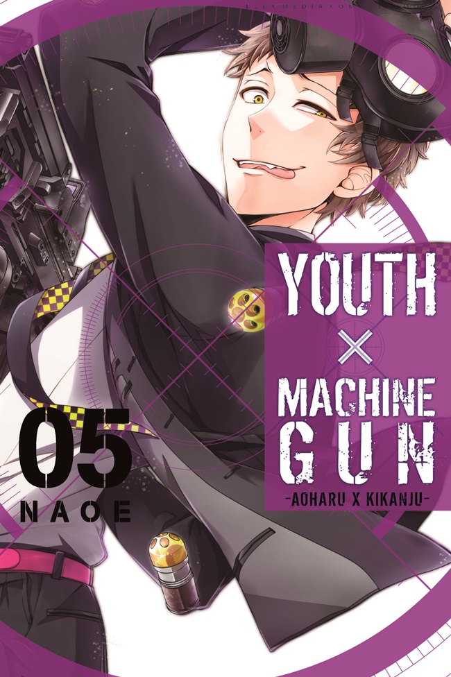 Gambar cover buku YOUTH X MACHINEGUN Aoharu x Kikanju 05 dari penulis Naoe