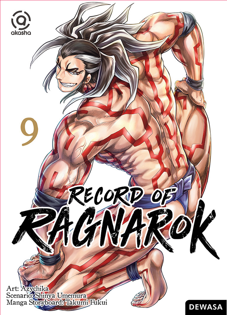 Gambar cover buku AKASHA: Record of Ragnarok 09 dari penulis AJI Chika, Shinya UMEMURA