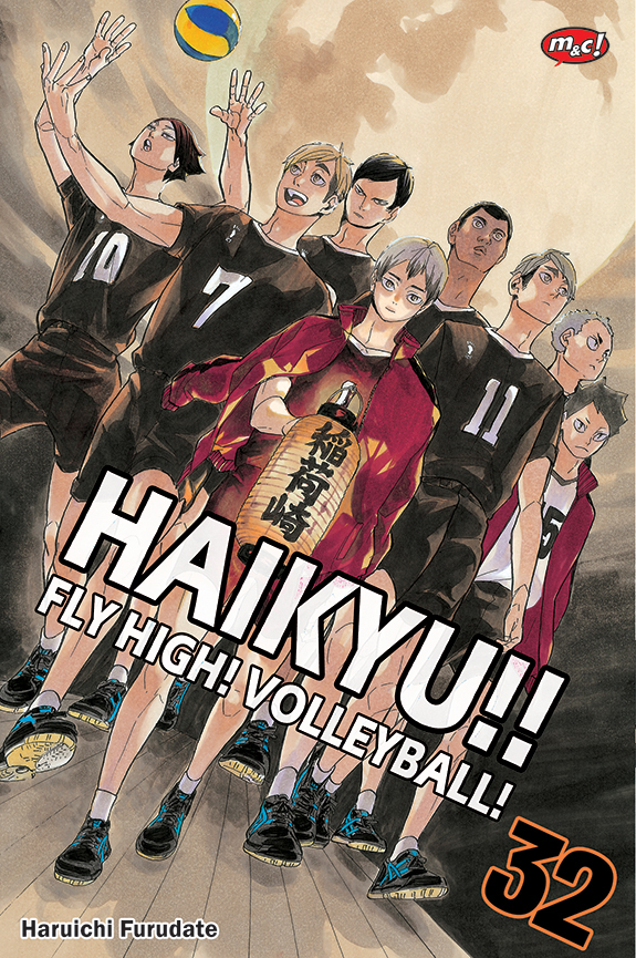 Gambar cover buku Haikyu!!: Fly High! Volleyball! 32 dari penulis Haruichi Furudate