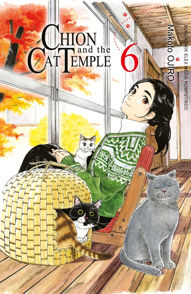 Gambar cover buku Chion And The Cat Temple 06 dari penulis Ojiro Makoto